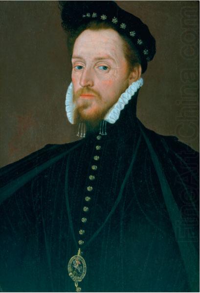 Portrait of Henry Carey, 1st Baron Hunsdon, Steven van Herwijck